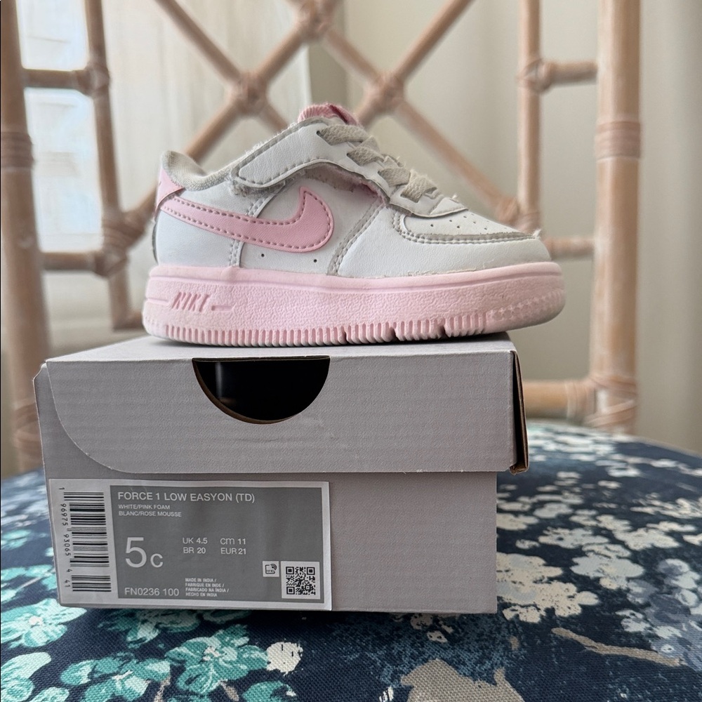 Nike Force 1 Low Toddler Pink